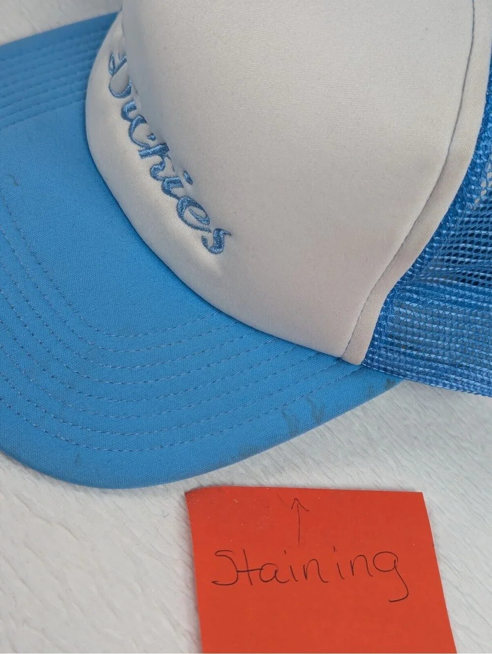 Dickies - Trucker Hat / Cap - Light Blue & White